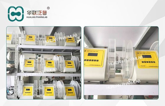 Δίπλευρος ιατρικός Friability ταμπλετών εργαστηριακών μηχανών/Friability χημείας συσκευών δοκιμής ελεγκτής