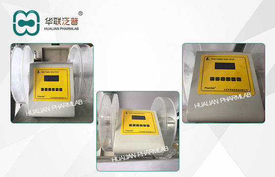Friability ιατρικές εργαστηριακές μηχανές δοκιμής που ανιχνεύουν το γδάρσιμο της ταμπλέτας, friability ελεγκτής